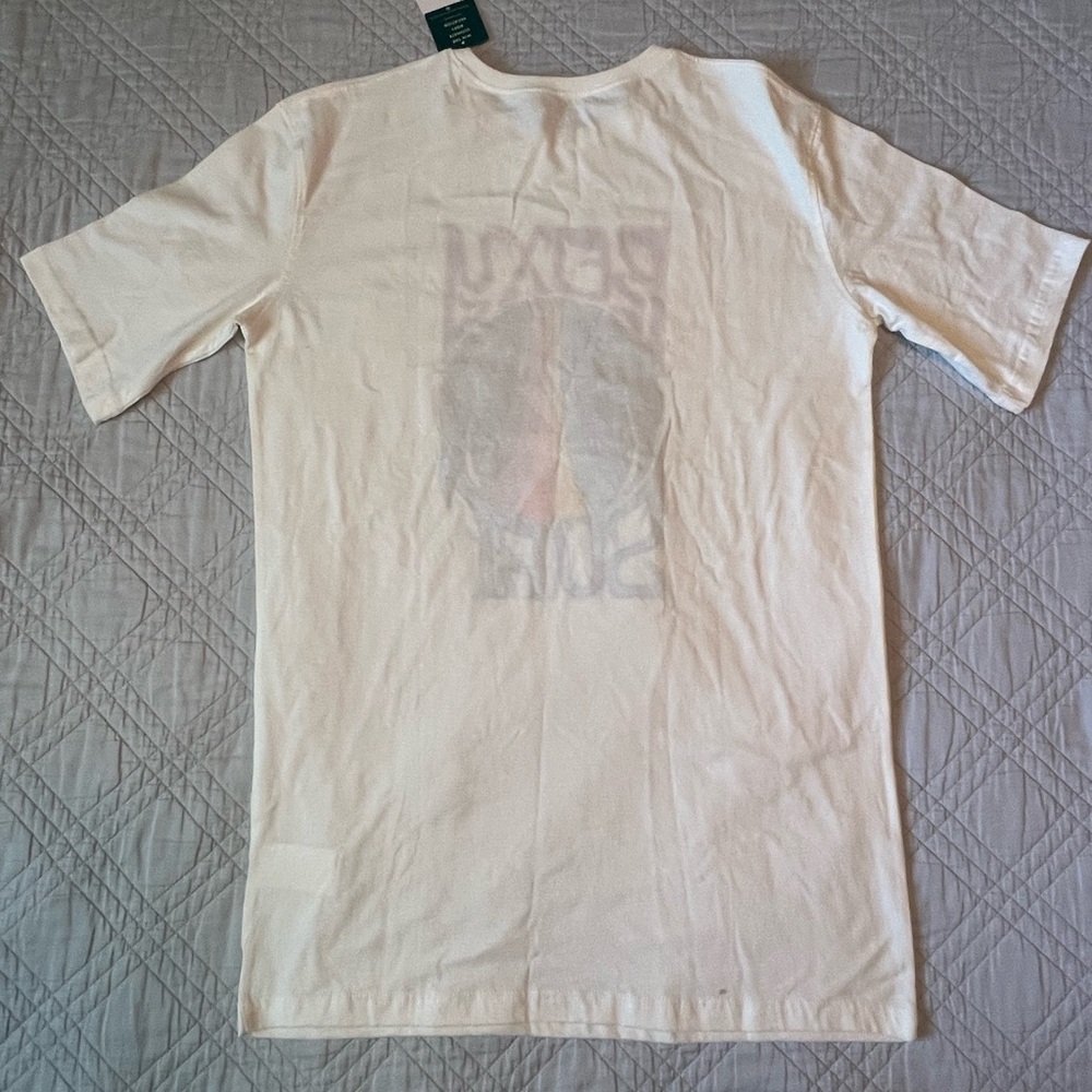 Roxy Oversized Graphic Swimsuit Coverup Tee, Vintage White, Size M (NWT) - Picture 3 of 7